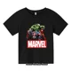 thumbnail image 3 of 2024 Nueva camiseta de algodón estampada para niños y niñas con patrón Marvel, camiseta de manga corta de verano para niños, 3 of 5