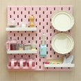 thumbnail image 3 of Miniature Furniture Pegboard Accessories Hook Wall Storage Rack Black, 3 of 5