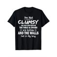 thumbnail image 1 of Camiseta de manga corta con estampado "No soy torpe" para hombre, cómoda y elástica, ideal para el verano, estilo informal y de moda para el día a día., 1 of 6