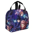 thumbnail image 2 of Jujutsu Anime Kaise Insulated Lunch Bag Adults Lunch Box Tote Bag Keeps Food Hot/Cold For Hours, 2 of 8