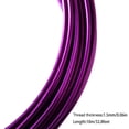 thumbnail image 3 of Maoww Corde Pliable 1,55mm Couleurs Assorties Matériau Premium Fils d'Aluminium Opération Style Fol Bricolage Résistant à la Rouille Résilience pour Artisanat Violet, 3 of 9
