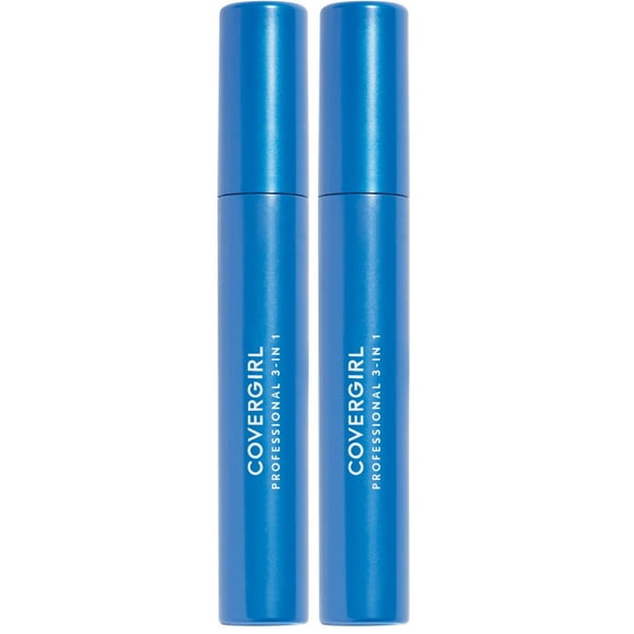 Cepillo curvo todo en uno profesional para máscara COVERGIRL, color negro