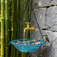 thumbnail image 1 of Tap-Mounted Decorative 30cm Water Pipe Bird Bath Vintage-Style Outdoor Faucet Ornament Rust-Proof Weather-Resistant Garden Birdbath Easy to Install and Clean, 1 of 5