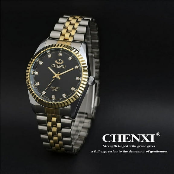 Chenxi Top Brand Lovers' Couples Quartz Men Watch Women Valentine Gift Clock Watches Ladies 30m Waterproof Wristwatches - Couple Watches
