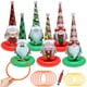 thumbnail image 1 of Juego inflable para lanzar anillos de gnomos navideños, paquete de 6 unidades con bomba, 1 of 6
