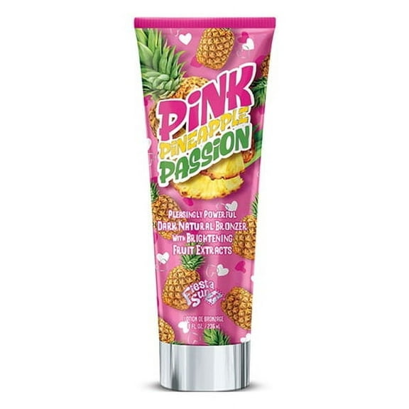 Fiesta Sun Pink Pineapple Passion Natural Bronzer Tanning Lotion 8oz