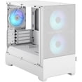 thumbnail image 4 of Fractal Design Pop Mini Air RGB White TG mATX High-Airflow Clear Tempered Glass Window Tower Computer Case, 4 of 10