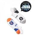 thumbnail image 2 of FNNMNNR Fitness Boat Socks High Elastic Slip Proof Comfortable Breathable Texture Running Basketball Sports Socks Men Women, 2 of 5
