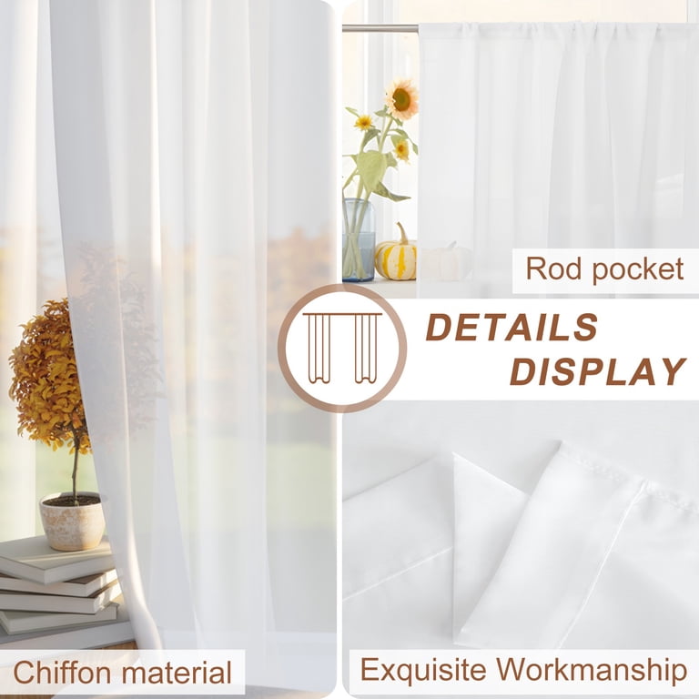 Semi Sheer Curtains Panels, Romantic Red Black Rose Rod Pocket Top ...