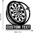 thumbnail image 4 of Custom Darts Metal Wall Art, Personalized Darts Player Name Sign, Home Wall Decor, Darts Room Metal, Dartboard Gifts, 4 of 6