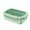 Green, variant on Insulated Lunch Box with Compartment, Leak-Proof & Microwave-Safe Food Container for Work, Travel, Office, and Outdoor Use, 2-Pack Set