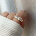 thumbnail image 2 of 2.50Ct Round Cut Lab Created Diamond Engagement Ring 14K Yellow Gold Plated, 2 of 6