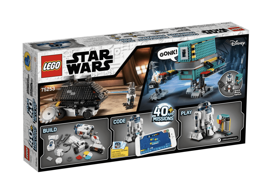 telex petulance Barcelona Lego Star Wars Boost Droid Commander 75253 Fun Coding Stem Set with R2-D2  New - Walmart.com