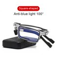 thumbnail image 4 of Qarigey Gafas de lectura plegables para hombre, gafas antideslizantes para el hogar con almohadilla para la nariz, gafas portátiles, regalo de Type1 NO1, 4 of 6