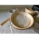 thumbnail image 2 of Cesta de fermentación de pan de 7,9 pulgadas redonda con forro de lino, cesta de pan Banneton, cesta de ratán, 2 of 5