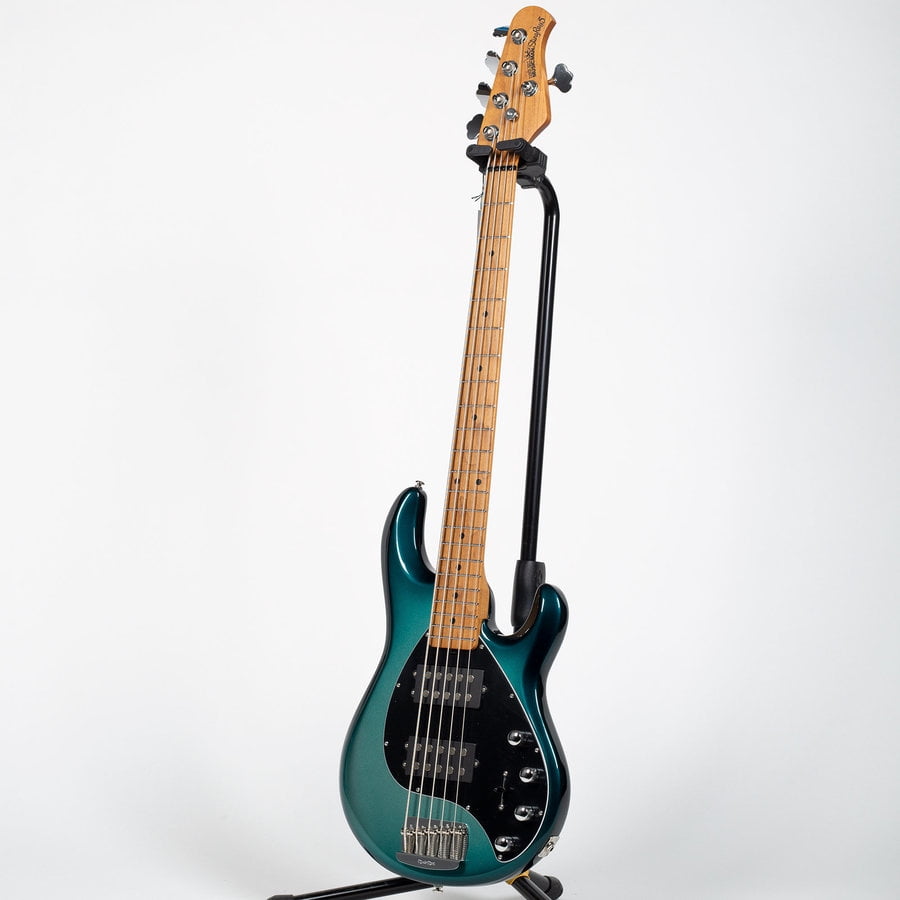 Ernie Ball Music Man StingRay Special 5 HH Bass Guitar - Frost Green ...