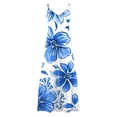 thumbnail image 4 of Qiopertar Mode Femmes Été Décontracté Robe Longue Sans Manches Col en V en Solde Livraison Gratuite à Moins de 5$ jusqu'à 90 % de Réduction, 4 of 5
