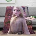thumbnail image 2 of And Comfortable 3D Blanket Warm Elsa Blanket Sofa Blanket Available For Young, 2 of 6
