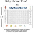 thumbnail image 2 of NWOKYZGH Search Poster Wall Game Large Find Decoration Include 50 Words Gender Reveal Coed Party Activities Keepsake for Guests and Mom, 2 of 4