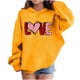 thumbnail image 1 of Sudadera con capucha y estampado de corazón de San Valentín, sudadera de manga larga para niños y niñas, chaqueta para niñas de talla mediana y grande., 1 of 7