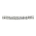 thumbnail image 1 of 50 Pieces Rhinestone Rondelle Handmade Spacer Beads Jewelry Bead for Jewelry Findings Crystal Multi-colors Loose Bead Earring Necklace Accessories White, 1 of 6