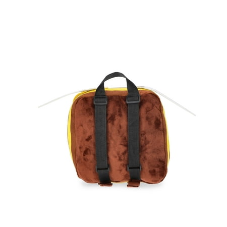 Minecraft Boys Bee Plush Backpack, 12.5 Yellow