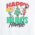 thumbnail image 3 of Hey Arnold! - Holiday Homies - Women's Short Sleeve Graphic T-Shirt, 3 of 5