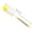 yellow, variant on Bendable Nylon Cup Brush Cup Scrubber Glass Cleaner Kitchen Cleaning Tool Long Handle Drink Wine Glass Bottle Cleaning Brush