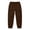 Brown, variant on KICILVS Boys Cargo Jogger Pants with Utility Pockets Soft Fleece Cuffed Elastic Waist Sweatpants for Everyday Activities and Play 5-15 Years