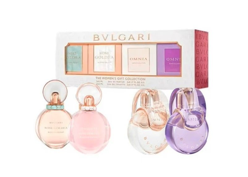 香水(ユニセックス) Bvlgari The omnia purse spray collection Bvlgari Omnia Crystalline, 1.35 oz EDT Spray For Women