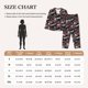thumbnail image 4 of Fotbe Vintage Skull Casino Conjunto de Pijama de Manga Larga para Mujer con Estampado, Ropa de Dormir de 2 Piezas, Conjunto de Casa Suave y Cómodo con Bolsillos-Medium, 4 of 7