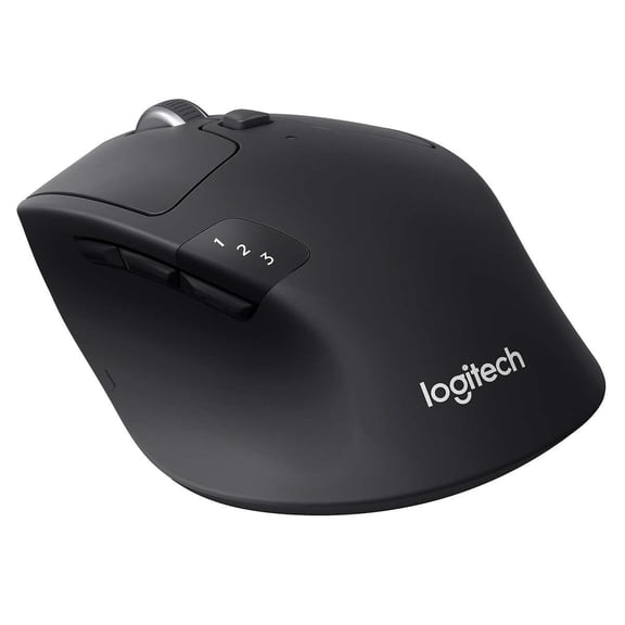 Logitech M720 910-005592 Precision Pro Wireless & Bluetooth Mouse Black