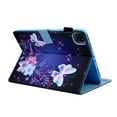 thumbnail image 6 of Dteck Case for iPad Pro 11-in. (M4) 2024 Release,Magnetic Leather Pattern Card Slots Wallet Smart Case Shockrpoof Rubber Kickstand Cover for iPad Pro 11" 2024,Fairy Butterfly, 6 of 8
