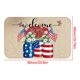 thumbnail image 3 of Welcome Doormat Collection Front Door Mats For Indoor/Outdoor Spring Summer Fall Patriotic Floral Entryway Rug Decor, 3 of 7