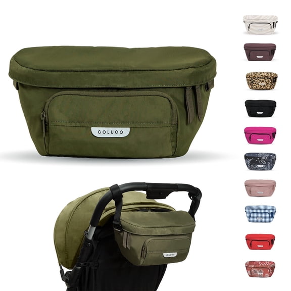 Colugo The On the Go Organizer Designed to Fit Stroller, Olive