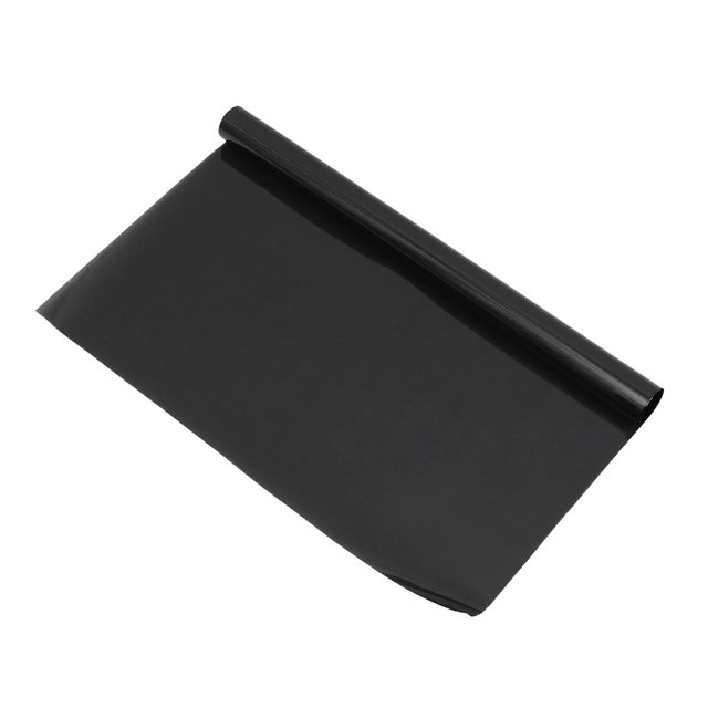 Película de ventana Inteprter adhesivo de control de calor Decoración del hogar negro impermeable 60 cm x 2 m