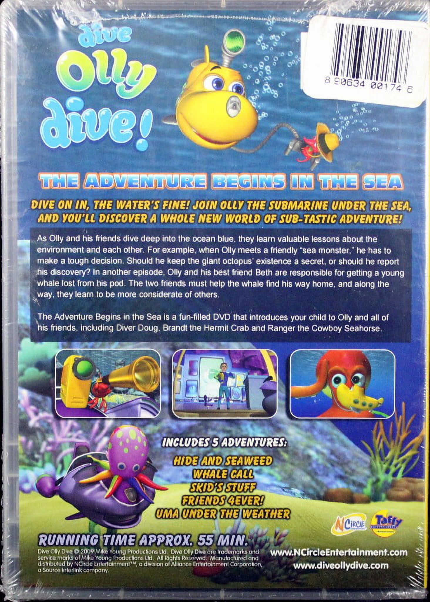 Adventure Begins in the Sea (DVD), Dive Olly Dive, Kids & Family
