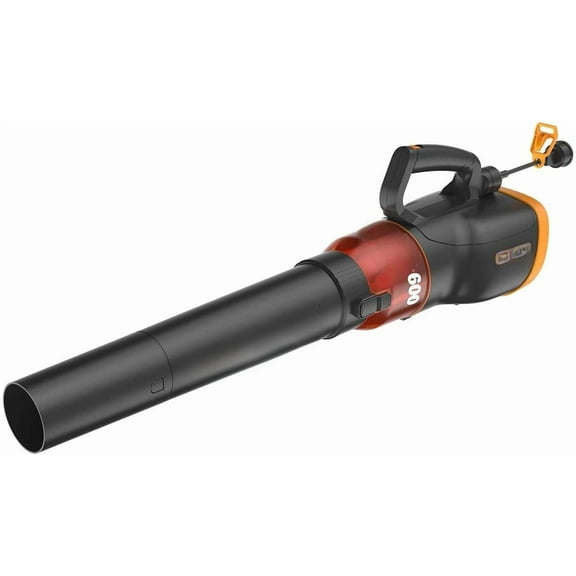 WG520 12 Amp Turbine 600 Electric Leaf Blower