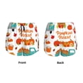 thumbnail image 5 of Lsque Fall Pumpkins Printed Women's Running Shorts with Liner Pockets,Elastic Quick Dry Workout Athletic Gym Yoga Shorts,Womens High Waist Shorts-, 5 of 9