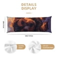thumbnail image 3 of Fotbe Puppy Lying On A Cloud Funda para Almohada Corporal con Diseño, Funda de Microfibra Ultrasuave de 20x54 Pulgadas, Ropa de Cama Elegante, 3 of 7