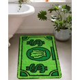 thumbnail image 4 of RoomTalks Cute Money Rug 2x3 Cartoon Funny Cool Small Throw Rugs for Girls, 4 of 9