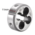 thumbnail image 3 of Unique Bargains 3/8-24 UNF 1.2" OD Round Machine  Threading Dies Tool Steel Silver Tone 1pcs, 3 of 3