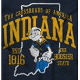 thumbnail image 2 of Popeye Indiana IN Local State Pride Sweatshirt for Men or Women Brisco Brands S, 2 of 6