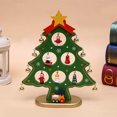 thumbnail image 2 of De Navidad De Madera De Mesa Con Mini Adornos, Decoraciones Navideñas, Regalos Para Niños Inevent HA047126-03, 2 of 6
