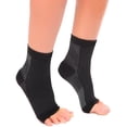 thumbnail image 2 of pares de tobilleras negras L/XL, 2 of 6