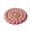 Pink, variant on Pink Velvet Round Floor Cushion Mat With Pearl Fluff Filling And Four-Pin Anti-Deformation Layout For Reading Meditation 16.54X16.54In