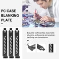 thumbnail image 4 of 20pcs Slot Slot Slot Slot de acero inoxidable PCI l accesorio de soporte en blanco, 4 of 5