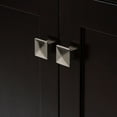 thumbnail image 4 of Ariel Cambridge 36 Inch Single Left Offset Oval Sink Bathroom Vanity With Carrara White Quartz Countertop 1.5 Edge In Espresso, 4 of 10