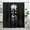 Black, variant on African Kuba Shower Curtain Set, Retro Ethnic Geometric Shower Curtains for Bathroom, Afro Mudcloth Tribal Farmhouse Indian Decor Polyester Fabric-72" x 72"