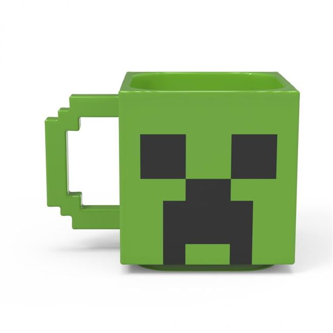 Minecraft 825817 Creeper Sculpted Ceramic Mug